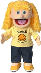 SP3521R - Silly Glove Katie/ Smile Jesus Loves You shirt.