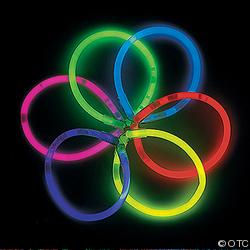 IN-24/1027 - Glow Bracelet  Assortment Party Pack