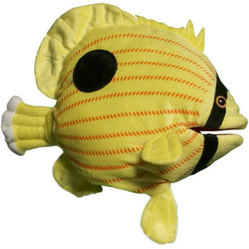 NP8136 - Tropical Fish Zanibar 
Butterflyfish Puppet