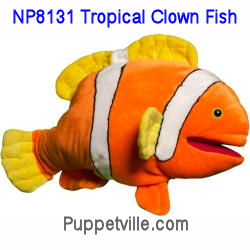 NP8131 - Tropical Clown Fish Puppet