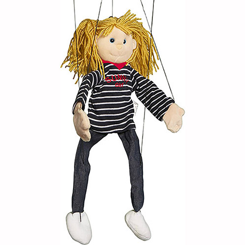 WB1621 - Sunny Girl with Yellow Hair Marionette