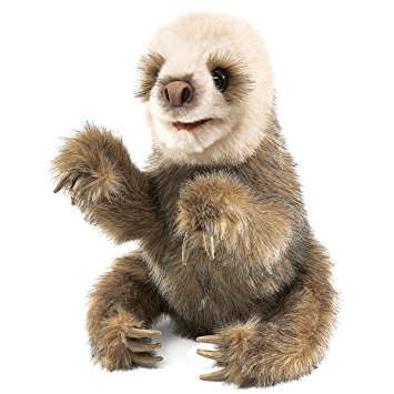 2927 - Baby Sloth Hand Puppet
