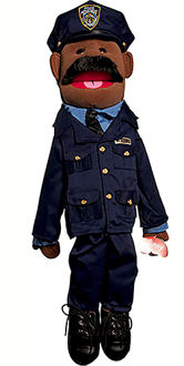 GS4408B - Ethnic Dad Police Officer