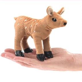 2760 - Mini Fawn Finger Puppet