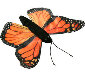 FG7240 - Butterfly / Monarch - Finger Puppet