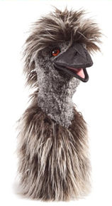 3184 - Folkmanis Emu Stage Puppet