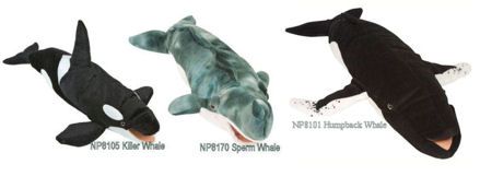 NP8101 - Sunny Humpback Whale Puppet