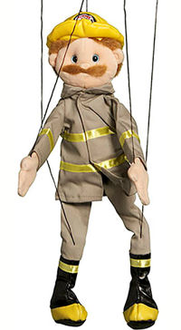 WB1301 - Dad/Fireman Marionette