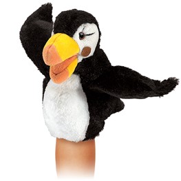 3027 - Folkmanis Little Puffin Puppet